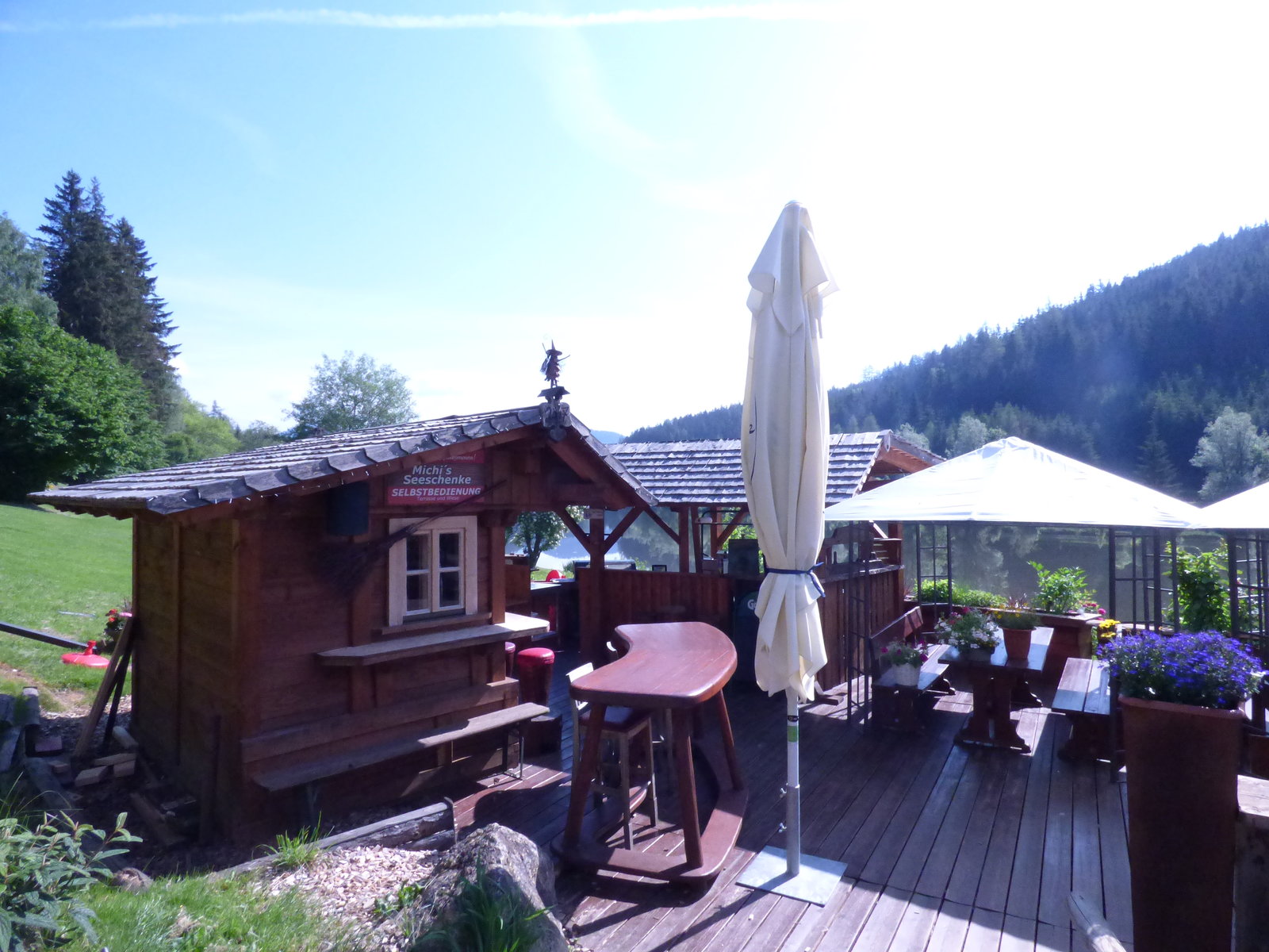 Michi's Seeschenke am Trabochersee im Bezirk Leoben